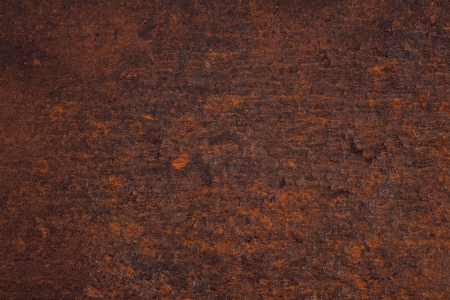 brown old rust metal plate background , abstract texture
