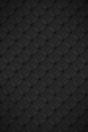 square leather pattern background or black material textureの写真素材