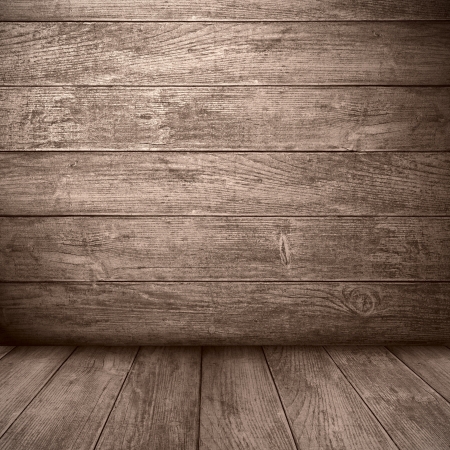 brown wooden background or planks sepia textureの写真素材