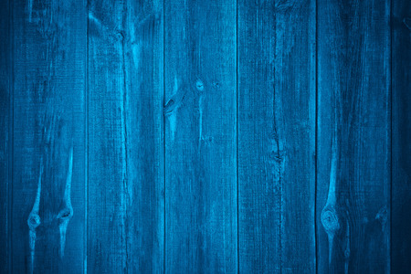 blue wood board background or wooden textureの写真素材