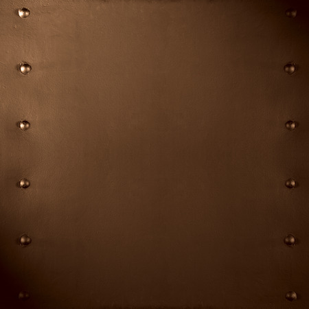 abstract brown metal background or smooth plate textureの写真素材