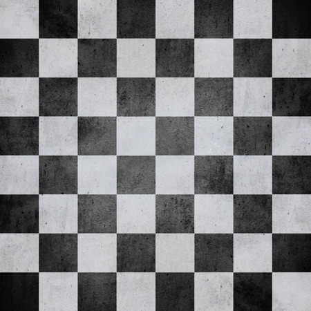 chequered pattern texture or black and white chessboard background, checkの写真素材