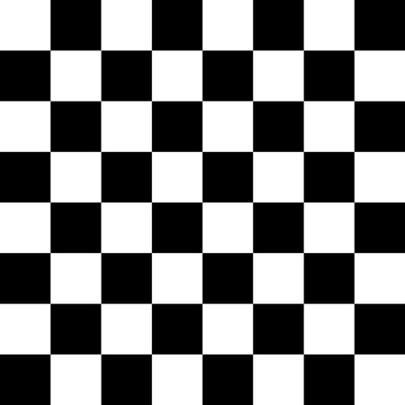 Seamless modern black and white chess board background design vector illustration. Eps10のイラスト素材