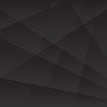 Modern black polygon charcoal crumpled paper abstract background with gradient paper texture vector illustration.のイラスト素材