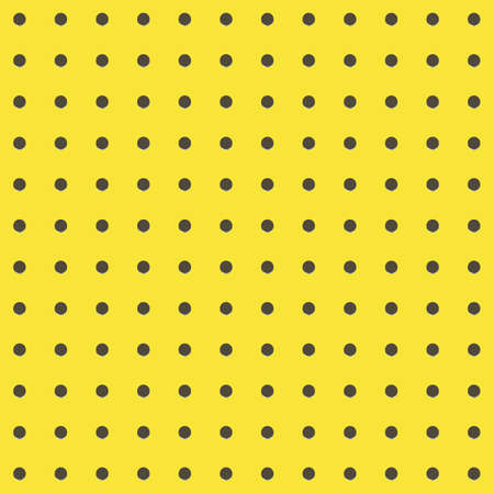 Peg board perforated texture background material with round holes seamless pattern board vector illustration. Wall structure for working bench tools.のイラスト素材