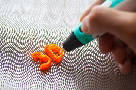 3d handle modern toy of the new generation of three-dimensional plastic figures from ABS plastic