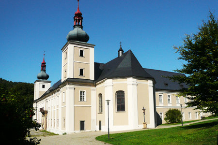 Park and Castle in Loucna nad Desnou, Moravia, Czech Republic, Europe