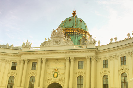 Hofburg, imperial residences in Vienna, Austriaのeditorial素材