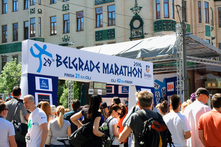 Belgrade marathon 2016のeditorial素材