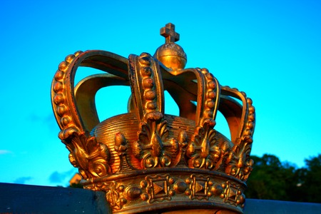 Bridge to Skeppsholmen island, Stockholm, Swedenのeditorial素材