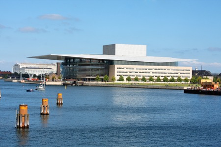 Royal opera house in Copenhagenのeditorial素材