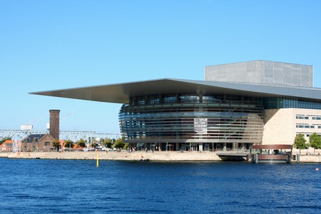 Royal opera house in Copenhagenのeditorial素材