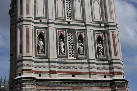 The Basilica di Santa Maria del Fiore (Basilica of Saint Mary of the Flower) in Florence, Italyの写真素材