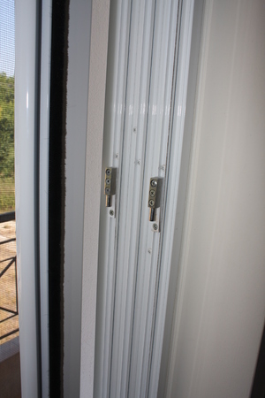 modern PVC windowの写真素材