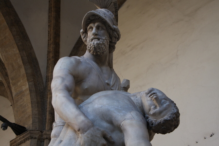 masterpiece of Giambologna in Florence - Italy.のeditorial素材