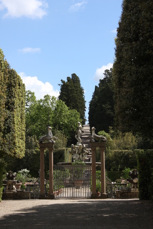 Boboli Gardens, Florence, Italyのeditorial素材