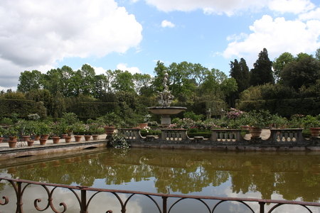 Boboli Gardens, Florence, Italyのeditorial素材