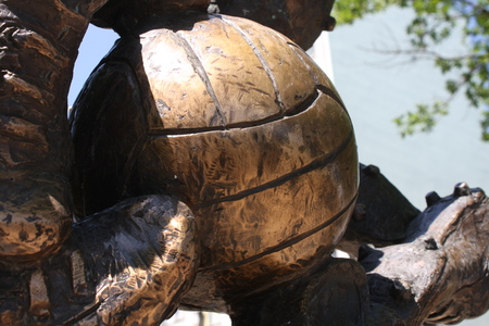 Szeged-A memorial of the Golden Team, the legendary football team of Hungaryのeditorial素材