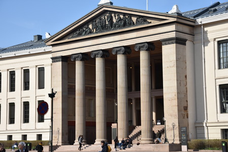 University of Oslo. Front viewのeditorial素材