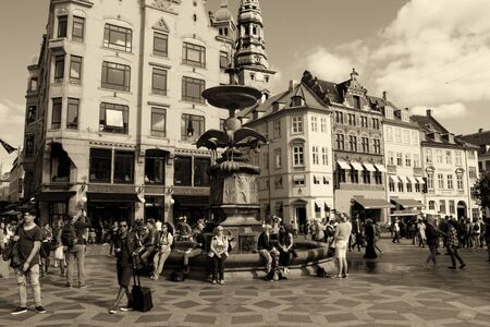 stork fountain copenhagenのeditorial素材