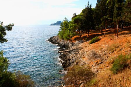 Corfu islandの写真素材