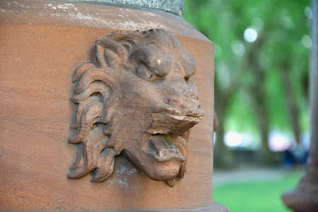 Lion of Buxton Memorial Fountain in Londonのeditorial素材