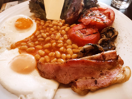 english breakfastの写真素材