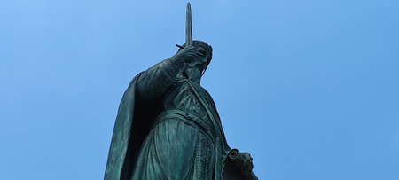 Statue of Liberty in New York City, United States of Americaの写真素材