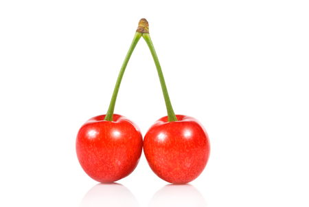 Cherry macro photoの写真素材