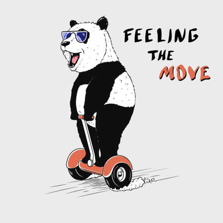 feeling the moveのイラスト素材