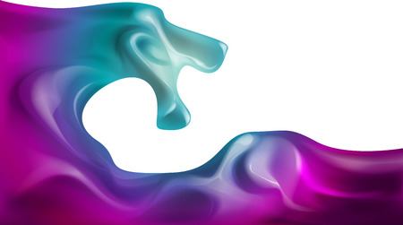 Background image of colorful paintのイラスト素材