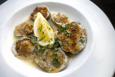 crusted backed calms appetizerâ€‹