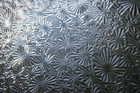 bathroom obscuring glass pattern allowing light to pass throughの写真素材