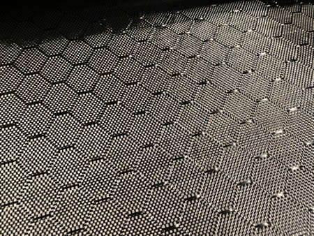 a sheet of Soller Composites Carbon Fiber Fabric
