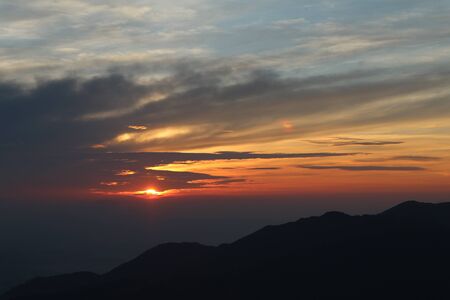 morning sunsetのeditorial素材