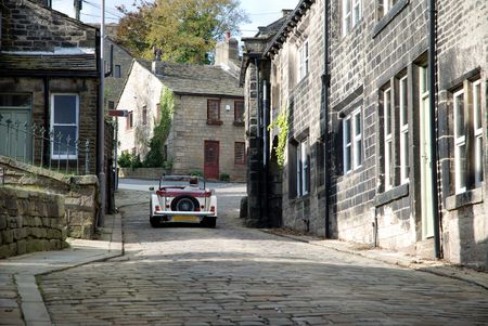 Picturesque Yorkshire village of Heptonstall