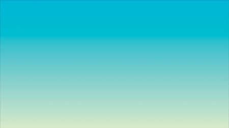 Smooth Blue Green Gradient Background - Aqua Teal Pastel Color Transitionのイラスト素材
