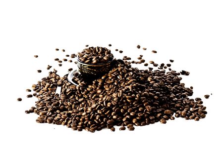 cup of grains の写真素材