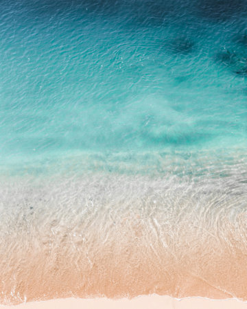 Beautiful tropical beach and sea - Vintage Filter and Boost up color Processingの写真素材