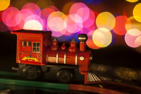 Kids toys & festival lights.の写真素材
