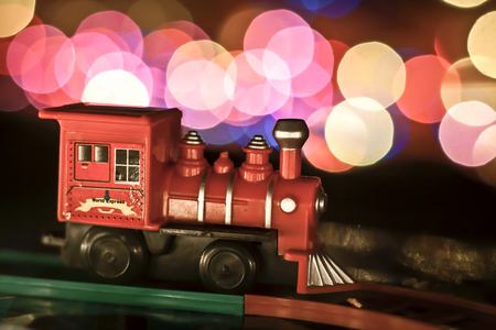 Kids toys & festival lights.の写真素材