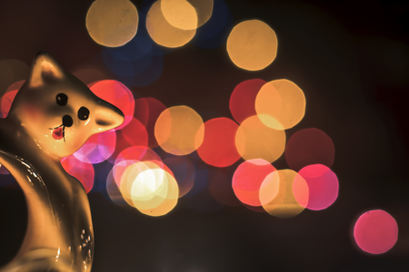Kids toys & festival lights.の写真素材