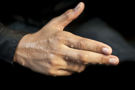 Human hands.の写真素材