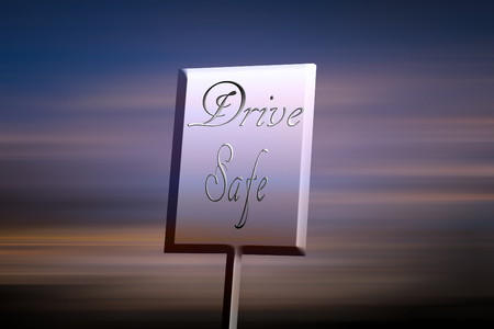 signboard with motion blur background.の写真素材