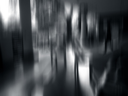 two chairs in school lobby. shot with motion blur effect.の写真素材