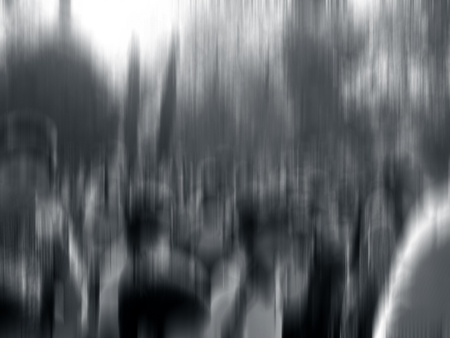 group of students. shot with motion blur effect.の写真素材