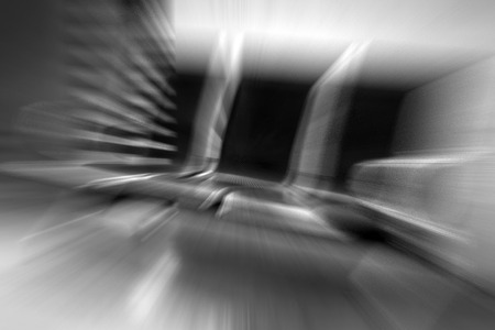Three isolated chairs in the reception hall.の写真素材