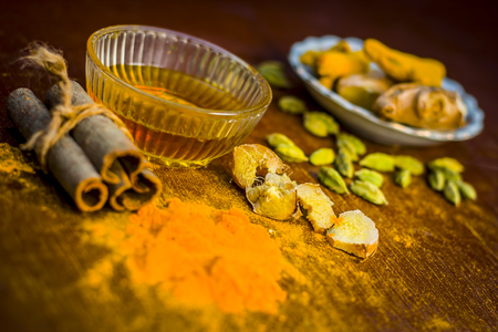 spices of cough and fever the traditionalの写真素材