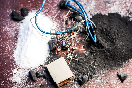 Close of ingredient or mixture of Earthing system or Grounding system i.e Coal,coal...