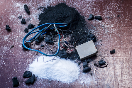 Close of ingredient or mixture of Earthing system or Grounding system i.e Coal,coal...